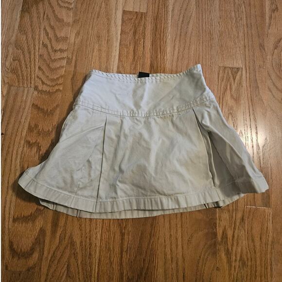 VINTAGE GAP Fall '03 Y2K Minimalist Khaki Skort Size 5 Girl ~ Preppy Retro - Picture 2 of 9